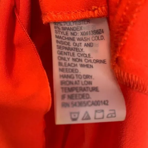 𝅺bianca Nygard Red Ruffled Top - Picture 6 of 8